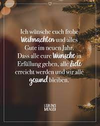 Ich wünsche euch frohe Weihnachten und alles Gute im neuen Jahr. Dass als  eure Wünsche in Erfüllung gehen, alle Ziele erreicht werden und wir alle  gesund bleiben. - VISUAL STATEMENTS®