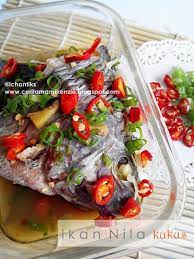 Resep Ikan Nila Kukus Cerita Mami Kenzie Resep Ikan Makanan Dan Minuman Resep Masakan