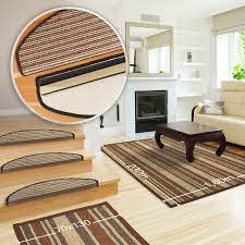 Was ist beim kauf von teppich stufenmatten zu beachten? Teppich Sisal Premium Braun Beige Gestreift 3 Grossen Mit Passenden Stufenmatten Dayton De