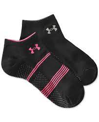 Women S Under Armour Grippy No Show Socks 2 Pack Handbags Accessories Macy S No Show Socks Under Armour Women Socks And Hosiery