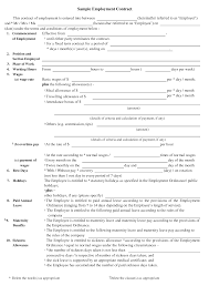 Law on fixed term employment contracts in malaysia 21 august, 2020. Free Printable Employment Contract Sample Form Generic