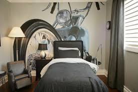 Harley Davidson Wall Bedroom Decor Home Designs Decorating Ideas Small Bedroom Interior Bedroom Design Bedroom Colors