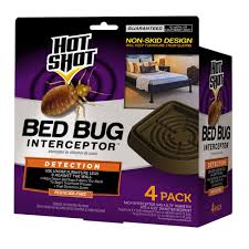 Hot Shot Bed Bug Interceptor Pesticide Free Bed Bug Detection 4 Count Hg 96319 1 The Home Depot