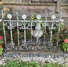 Steel tubing that are galvanized for longevity and rust prevention. Fence Garden Antiques For Sale Ebay