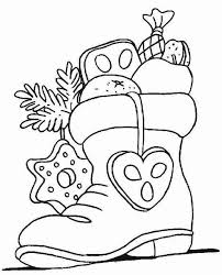 Nikolausstiefel Weihnachtsmalvorlagen Ausmalbilder Weihnachten Malvorlagen Weihnachten