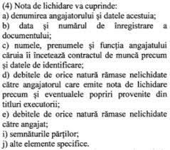 Cu alte cuvinte, este un act optional, pe care angajatul il poate primi, la cerere, atunci cand contractul individual de munca a incetat. Noi CondiÈii Pentru Angajatori La Eliberarea Notelor De Lichidare Profit Ro