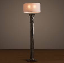 The sleek column fire pit offers up to 40,000 btus of comforting heat and ambiance perfect for your next gathering. Cast Corinthian Column Floor Lamp Iron