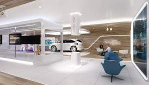 Whether you're looking to add a new toyota to the family or simply maintain your current toyota, our dealership is ready to help. Toyota Showroom On Behance Trade Show Booth Design Booth Design Showroom