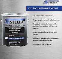 Amazon.com: Steel-It 1012G Polyurethane Topcoat, Weldable ...