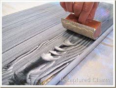 How To Use A Wood Graining Tool Painting Laminate Furniture Painting Laminate Laminate Furniture
