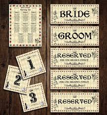 printable alice in wonderland wedding seating chart diy