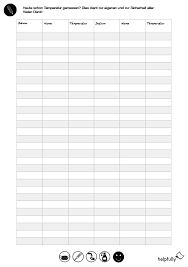 Maybe you would like to learn more about one of these? Liste Temperatur Fieber Messen Fur Alle Blanko Buroorganisation Tipps Liste Tagliche Routine