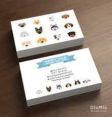 Pet Store Business Cards Unusual Business Card Business Card Design Creative Name Card Design