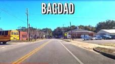 Bagdad Florida - Driving Through - YouTube