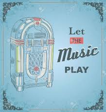 Jukebox pr has been exceptional to work with since day 1. Vector Illustration Of Retro Jukebox Quote Let The Music Play Royalty Free Cliparts Vectors And Stock Illustration Image 76670371