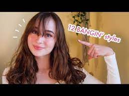 A small flat iron like this one will come in handy to smooth unruly bangs. My Go To Hairstyles For Grown Out Bangs How I Style Hide Bangs Youtube