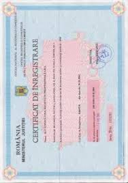 Sau alt cod fiscal, alt nr de inregistrare!!!! Certificat De Inregistrare La Registrul Comertului Laospd