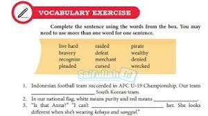 Jawaban Soal Vocabulary Exercise Hal 173 174 Chapter 13 Terjemahan Kosakata Pendidikan