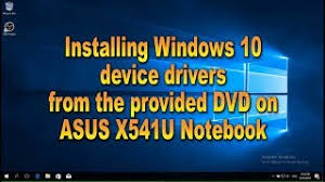 The chosen answer is incorrect. Asus X541u Notebook Computer Windows 10 X64 Driver Install Youtube