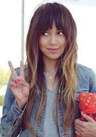 Freshest Long Layered Hairstyles With Bangs Face Framing Fabulously Flattering High Fashion Hair Long Hair With Bangs Hair Styles Long Hair Styles