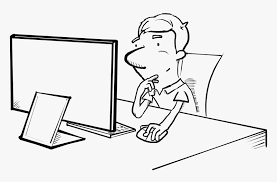 Download Transparent Cartoon Computer Png Computer Whiteboard Animation Png Download Kindpng
