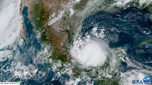 En la masa continental de méxico, los estados de veracruz, hidalgo, y puebla, siendo este último el que golpeó más fuerte con más de 75,000 personas afectadas por el huracán. Ost Zra9xriqim