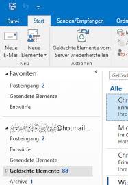 Dabei benutze ich diesen mailaccount seit 2 jahren täglich und auch die empfängeradresse kontaktiere ich seitdem. Outlook Geloschte E Mails Wiederherstellen Ionos