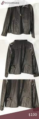 Eddie Bauer Leather Bomber Jacket Brown Full Zip Eddie Bauer Leather Bomber Jacket Brown Full Zip Womens Siz Leather Bomber Jacket Leather Bomber Bomber Jacket