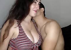 Rimmed trans beauty assfucked by hard cock. Spanish Porn
