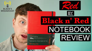 Black n' red is a pretty common brand in many stationery stores, but i haven't talked about them much on this site, for two reasons. Red By Black N Red A5 Hardcover Notebook Review Youtube