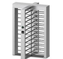 Railway Station Used Stainless Steel 304 120 Degree Automatic Security Revolving Full Height Turnstiles Gate Rotation Turnstile