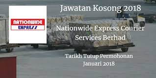 1 & 3 jalan bayu 2/4, taman perindustrian tampoi jaya, 81200 johor bahru, johor. Jawatan Kosong Nationwide Express Courier Services Berhad Januari 2018 Johor Bahru Kewarganegaraan Malaysia