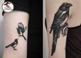 It's no surprise that for dog owners losing their dog is just as bad as losing a human friend. Best Magpie Tattoo Designs With Meanings For All Bird Lovers Tat Hit