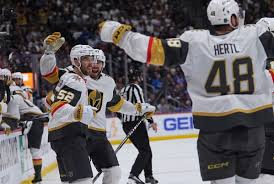 Golden Knights roll to early lead, hold off Avs 4-2 to open Western Conference Final