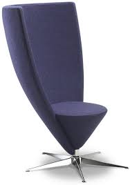 Conoid Swivel Chair By Bjarke Nielsen Modern Wingback Chairs Modern Chairs Modern Lounge Chairs