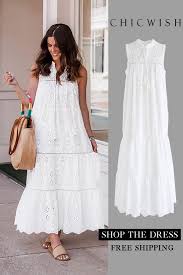 Try To Be Boho Embroidered Eyelet Maxi Dress Fashion Eyelet Maxi Dress Dresses