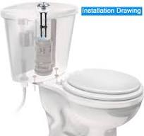 Amazon.com: VALLVATER Toilet Push Button 48mm Thread Diameter Dual Push  Flushing Button Adjustable Toilet Water Tank Button : Tools & Home  Improvement