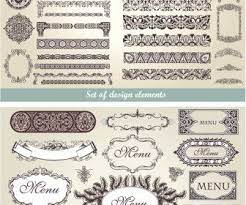 Vintage Decorative Frames And Borders Vector Design Freebies Vector Vintage Frames Vector Frame Decor