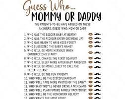 Download the printable trivia game. 20 Questions About The Parents Baby Shower Game 20 Questions About The Parents In 2021 Baby Shower Quiz Baby Shower Fall Online Baby Shower