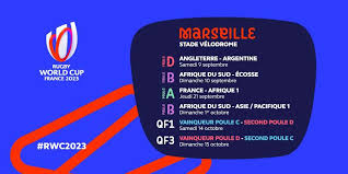 Coupe du monde de rugby 2023. Rubgy World Cup 2023 The Schedule Of Matches In Marseille Unveiled From 09 09 2023 To 10 15 2023 Marseille Today24 News English