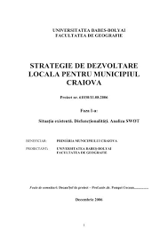 Ce este important să știi. Strategia De Dezvoltare Locala Pentru Municipiul Primaria Craiova