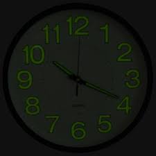 Pour votre bureau ou votre table de chevet, découvrez notre collection d. 5 Sur Horloge Murale Lumineuse 30cm Noir Achat Prix Fnac