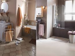 Peinture carrelages, murs et meubles de salle de bain. Peindre Son Carrelage Sans L Ombre D Une Fausse Note Elle Decoration