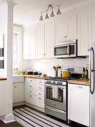 When remodeling your kitchen, new cabinets comprise a significant percentage of your budget—30 to 50 percent of the total cost, in most cases. Small White Kitchens Better Homes Gardens