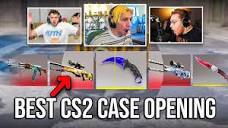 STREAMERS AND PLAYERS BEST CS2 CASE OPENINGS - YouTube