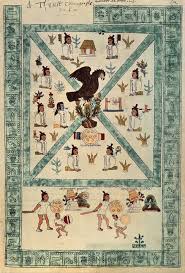 Please help us pay for the servers and web services. An Aztec Map Of Tenochtitlan