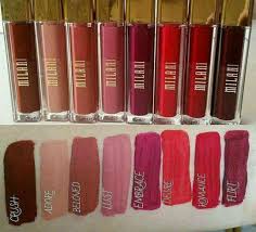 Pin By Cris Jiher On Liptrends Milani Cosmetics Makeup Swatches Lipstick Swatches