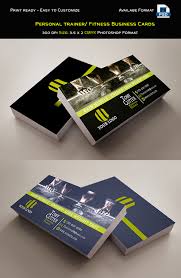 Just add your info into the template, all set and easy. Free Personal Trainer Fitness Business Cards On Behance