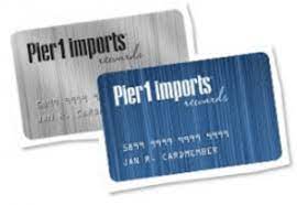 Sign up to the pier 1 imports reward credit card today and you'll get exclusive offers, sneak peeks to the biggest sales and special shopping events. Pier 1 Rewards Credit Card Is Issued By Comenity Bank It Can Be Used At Pier 1 Imports It Has Good Cred Rewards Credit Cards American Express Gift Card Cards