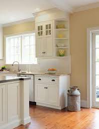 Check these kitchen corner ideas out! Kitchen Cabinet Display Shelf Farmhouse Kitchen Burlington By Bickford Construction Corporation Houzz